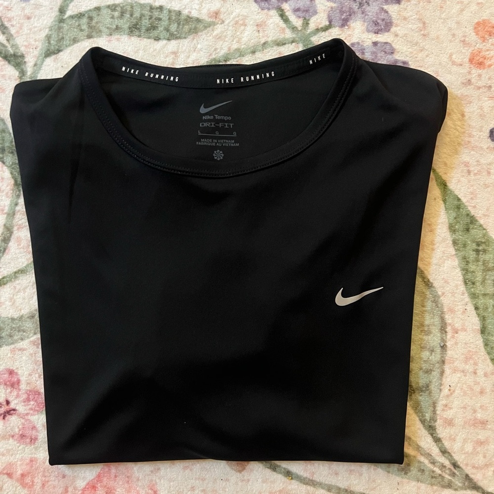 Nike Black Running Tee
